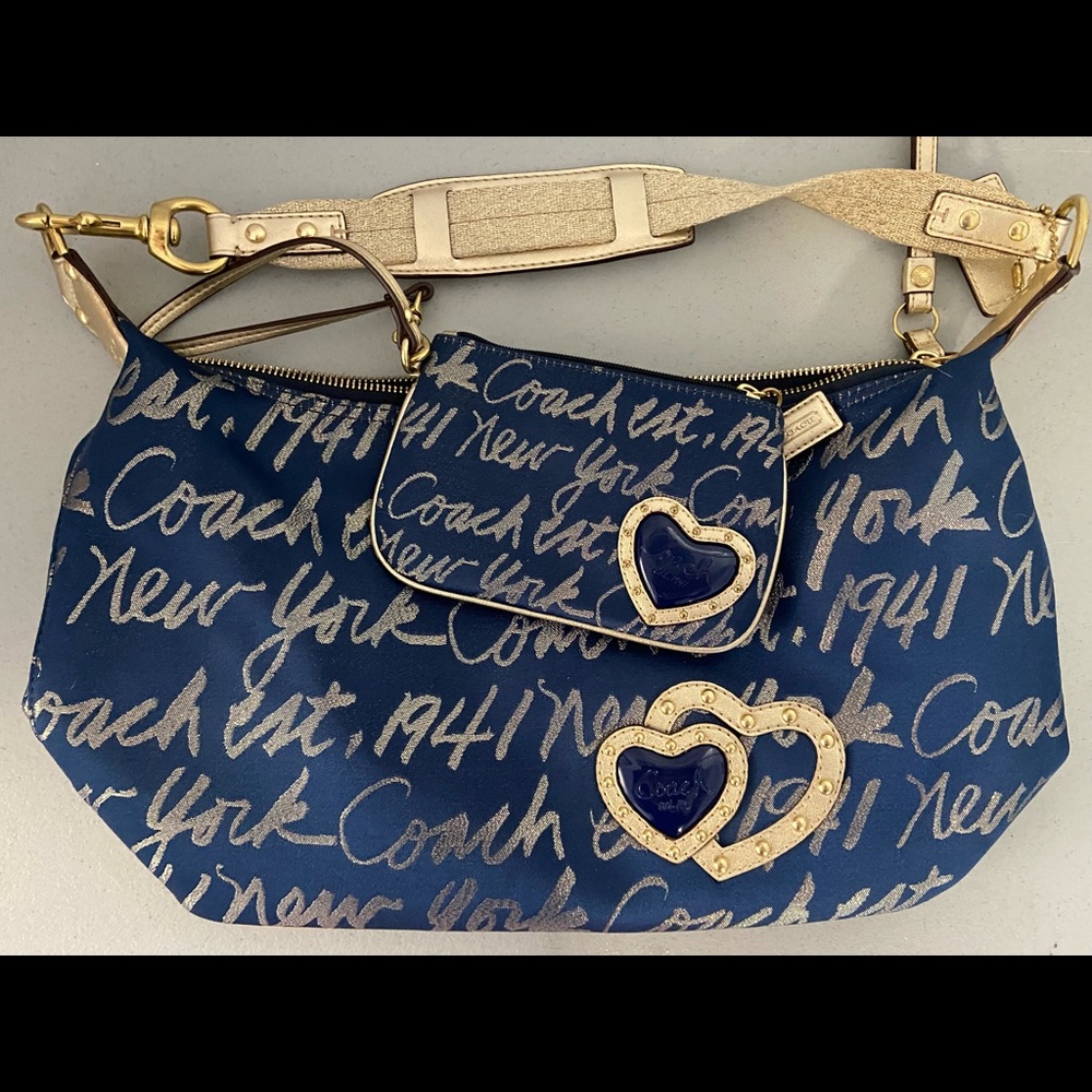Coach Shoulder Bag and wristlet wallet